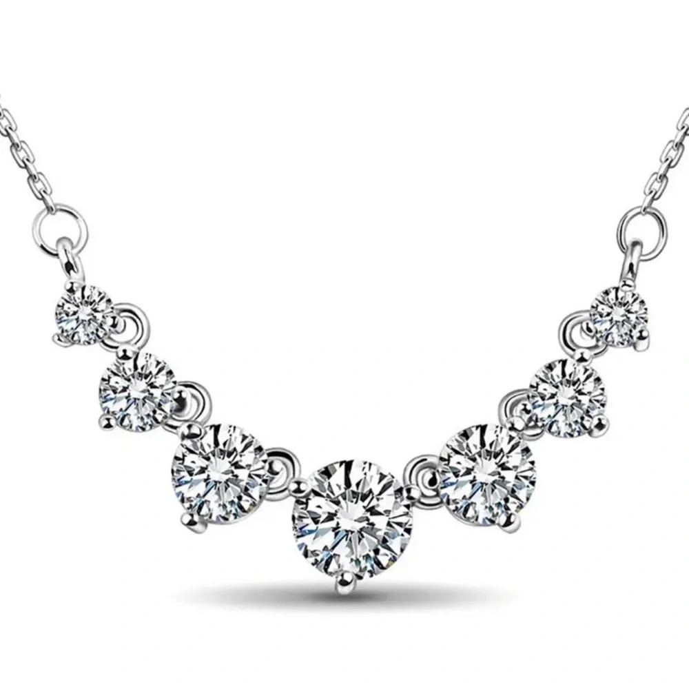 2.8 Ct Moissanite Necklace!